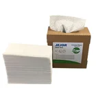 High Quality Lint Free Disposable 1/4 Fold Oil Absorb 100% PP Meltblown Industrial Cleaning Wipes