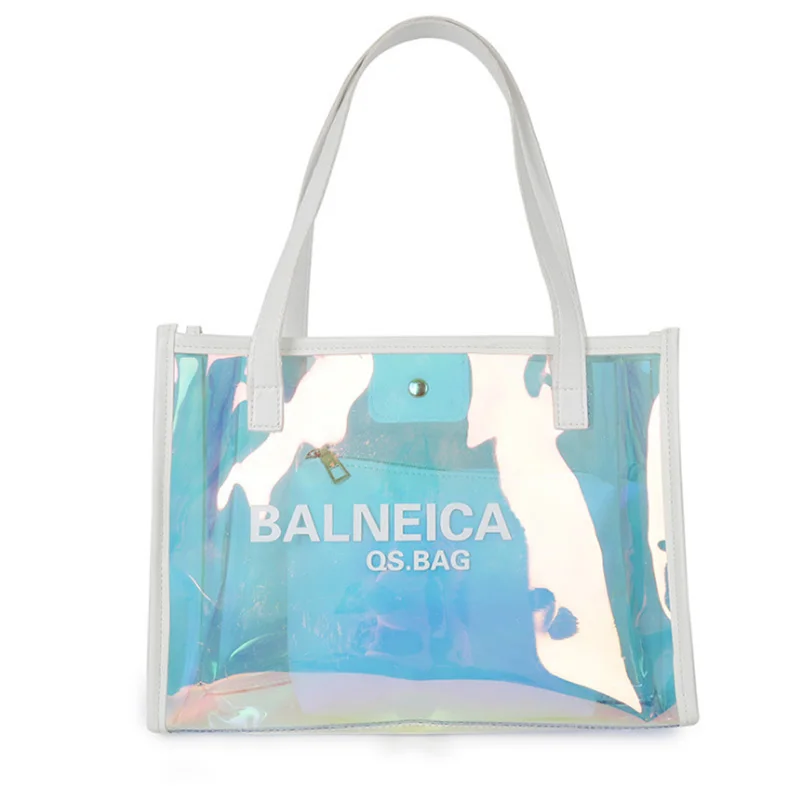 2021 New design wholesale PVC women handbags famous brands designer handbag clear jelly hand bag for lady purses
2021 New design wholesale PVC women handbags famous brands designer handbag clear jelly hand bag for lady purses