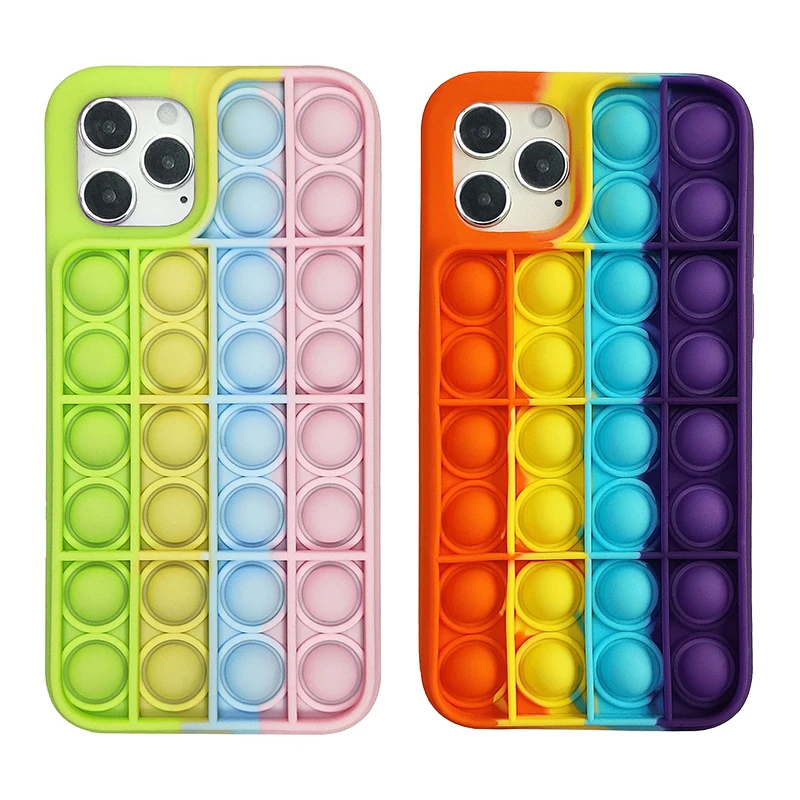 For Amazon Best Sell Pops It Bubbles Relieve Stress Silicone Cases Shockproof Soft Phone Case for iPhone 13 11 12 7 XR, 15 colors
For Amazon Best Sell Pops It Bubbles Relieve Stress Silicone Cases Shockproof Soft Phone Case for iPhone 13 11 12 7 XR, 15 colors
