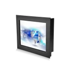 oem indoor kiosk wall mount 19 / 24 inch 1920x1080 industrial capacitive touch screen computer lcd monitor pc