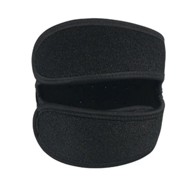 Wholesale elastic sport breathable thick rubber strip open patella knee strap knee support brace, Black
Wholesale elastic sport breathable thick rubber strip open patella knee strap knee support brace, Black