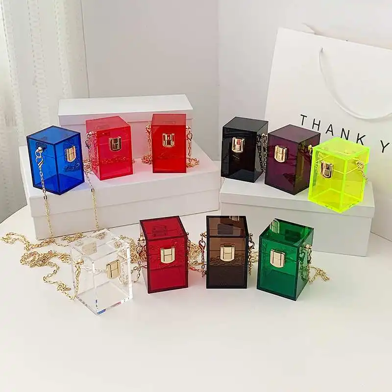 New Acrylic Small Square Borse Hanbags Crossbody Sacola Ladies Handtasche Fashion Handbags, Customizable
New Acrylic Small Square Borse Hanbags Crossbody Sacola Ladies Handtasche Fashion Handbags, Customizable