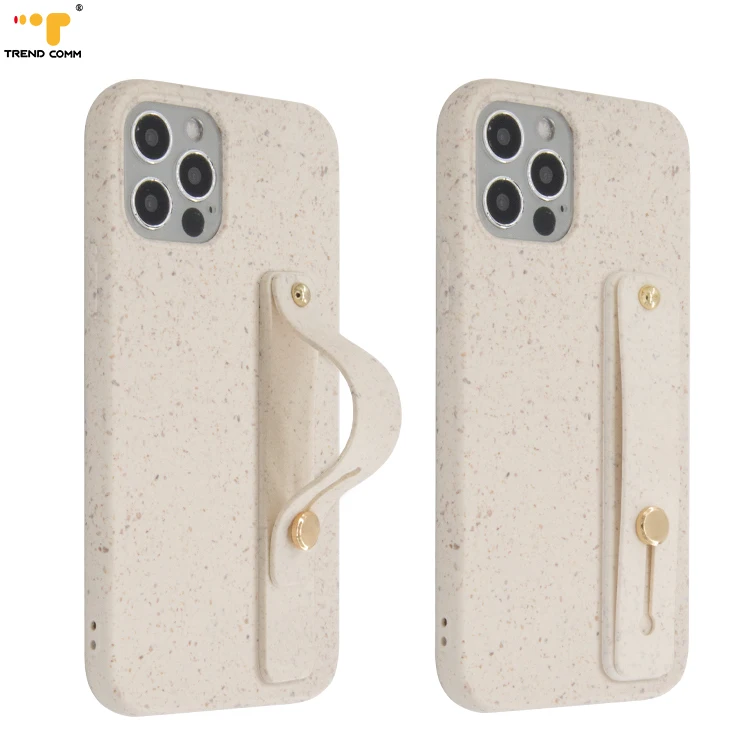 Mobile Phone Ring Holders Cover Biodegradable Hand Wrist Phone Case Compostable Case For iPhone, 4 color
Mobile Phone Ring Holders Cover Biodegradable Hand Wrist Phone Case Compostable Case For iPhone, 4 color