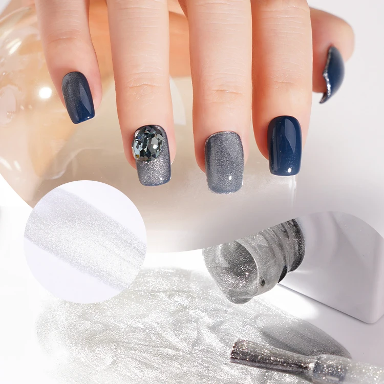 Illuminate Cat Eye diamond reflective galaxy magnetic Gel polish set box OEM nail polish supplies
Illuminate Cat Eye diamond reflective galaxy magnetic Gel polish set box OEM nail polish supplies