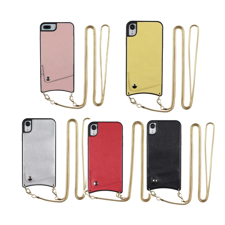 Crossbody chain leather tpu pc cell phone case for iphone 11 x xs xr 6 7 8, Multiple colors
Crossbody chain leather tpu pc cell phone case for iphone 11 x xs xr 6 7 8, Multiple colors