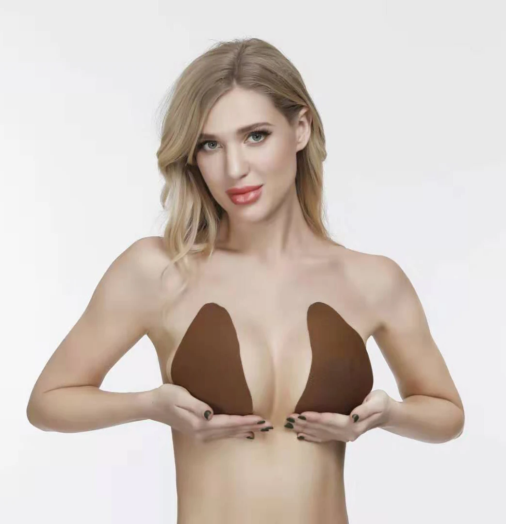Hot Selling Large Breast Waterproof Self-adhesive Bras Sticky Backless Silicone Push Up Bra For Women
Hot Selling Large Breast Waterproof Self-adhesive Bras Sticky Backless Silicone Push Up Bra For Women