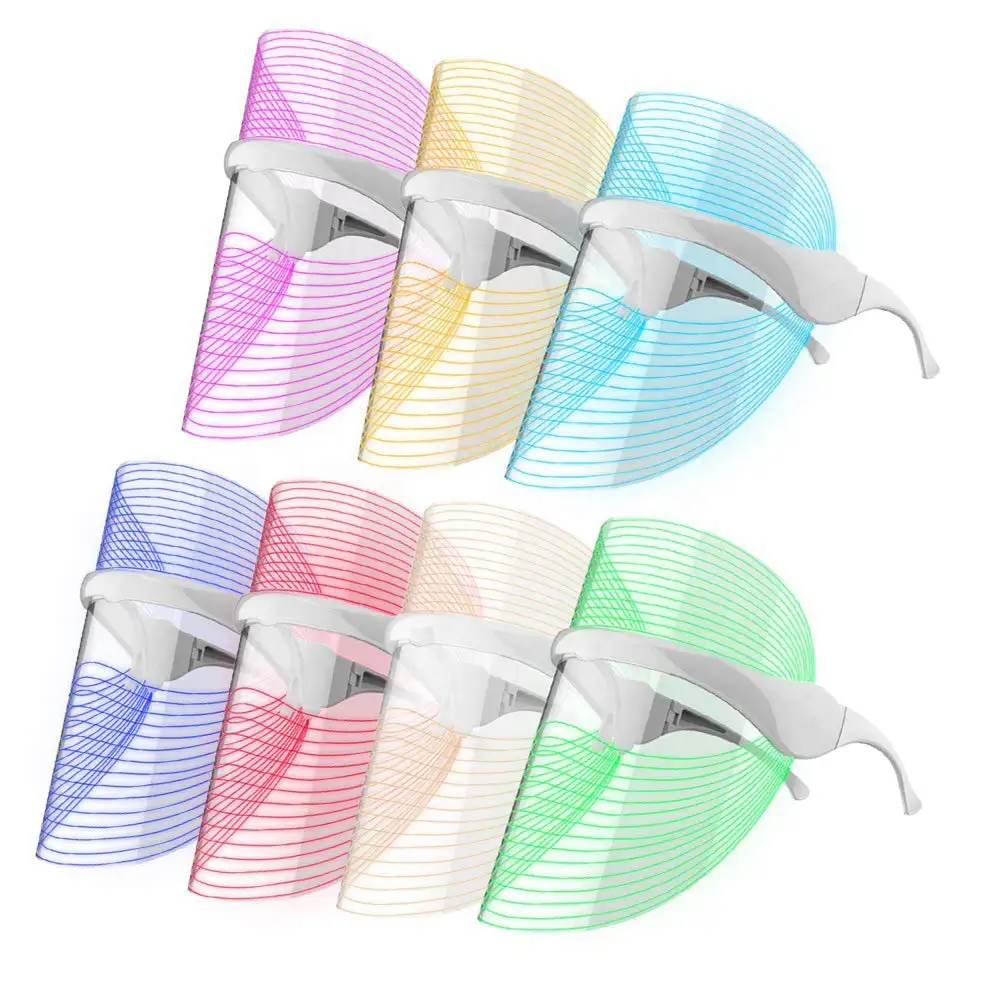 High Quality Photon Led Mask Led Face Mask Pdt Photon Light Facial Skin Beauty Therapy 7 Colors Led Lamp Abs, White
High Quality Photon Led Mask Led Face Mask Pdt Photon Light Facial Skin Beauty Therapy 7 Colors Led Lamp Abs, White