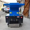 Low noise movable waste plastic shredder for crushing plastic bottle can film pipe