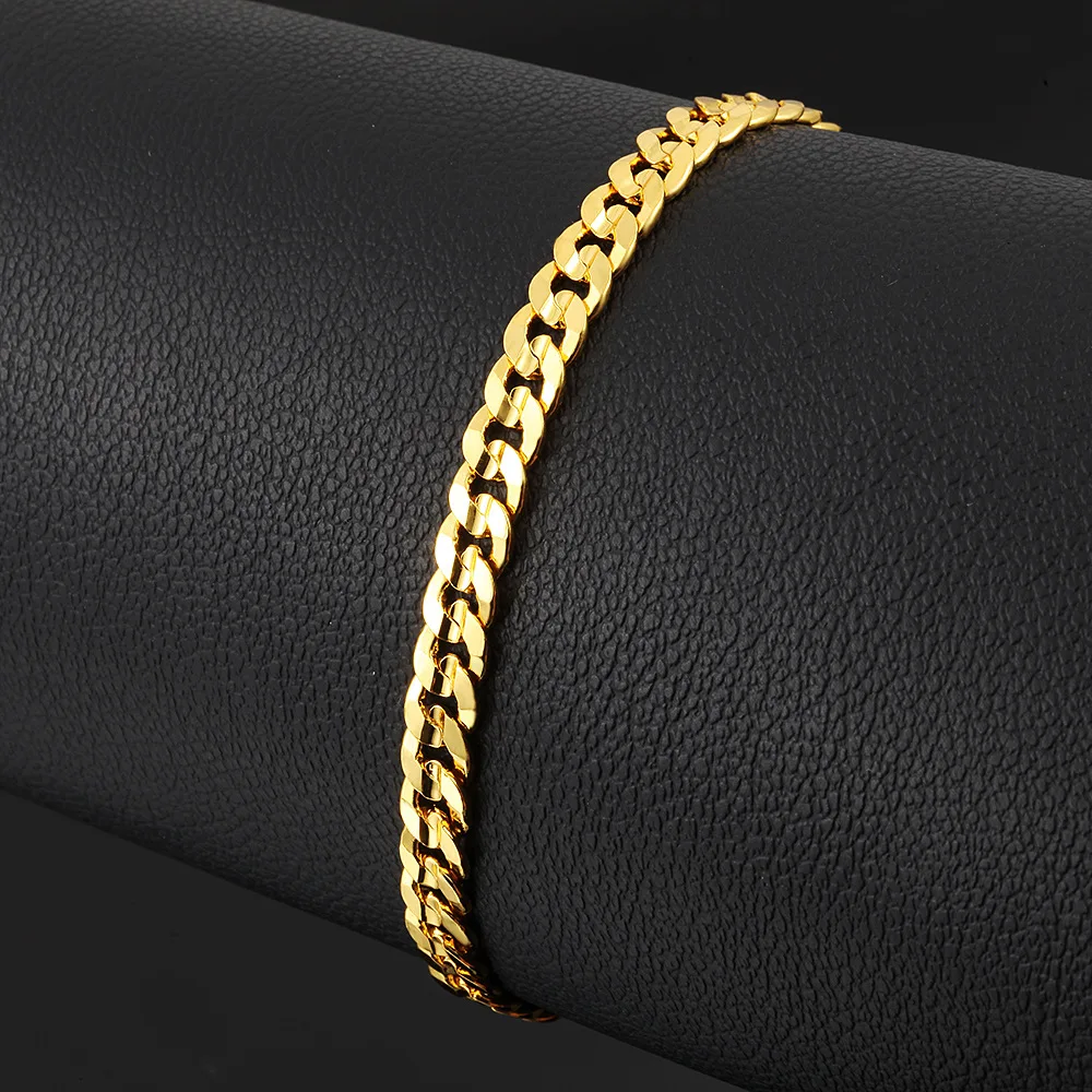 Wholesale High Quality Stylish Stainless Steel 18k Gold Plated Chain Bracelet Design Jewelry
Wholesale High Quality Stylish Stainless Steel 18k Gold Plated Chain Bracelet Design Jewelry