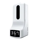Hand Wall Mounted Rechargeable Sanitizer Dispenser With Digital Thermometer For Hand Temperature Measurement
