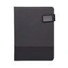 High Quality Fashion Office Conference Zipper A4 Leather Travel Portfolio Document Folder