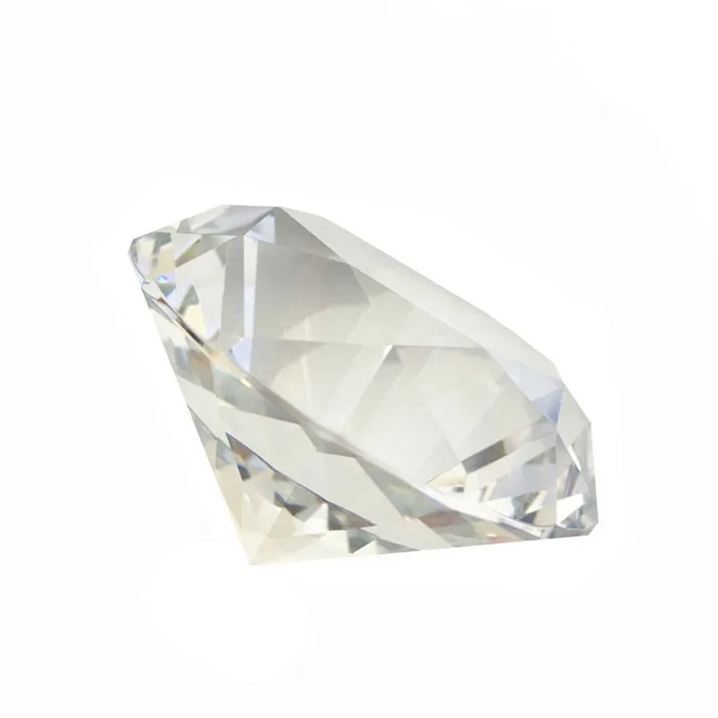 Hot Sale 60mm Clear Big Glass Crystal Diamond Paperweight Home Exquisite Crystal Diamond Gifts Decorative Diamond For Wedding
Hot Sale 60mm Clear Big Glass Crystal Diamond Paperweight Home Exquisite Crystal Diamond Gifts Decorative Diamond For Wedding