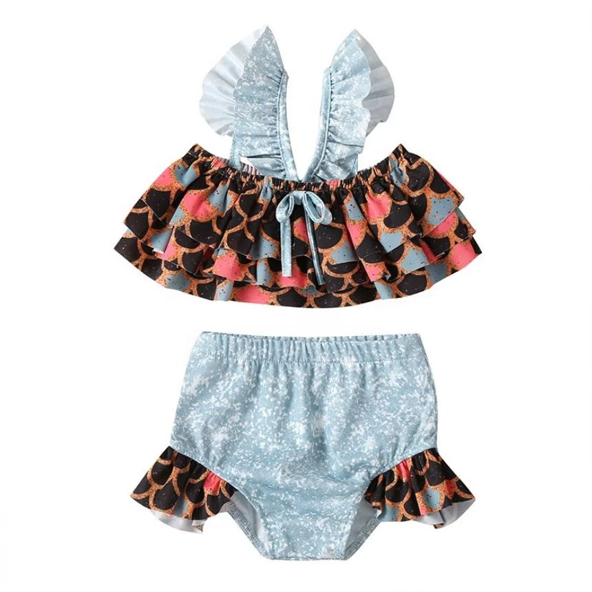 Good quality kids swimwear suits baby girls' swimsuit with two pieces
Good quality kids swimwear suits baby girls' swimsuit with two pieces