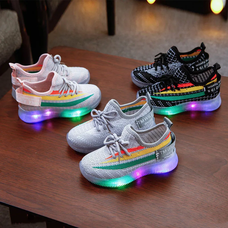 OEM&ODM 2020 New Year Baby Toddler shoes 1-5 Years old LED Lights Sports Shoes Breathable Flying woven Shoes
OEM&ODM 2020 New Year Baby Toddler shoes 1-5 Years old LED Lights Sports Shoes Breathable Flying woven Shoes
