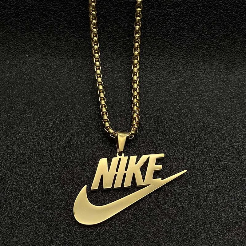 New Hot Swoosh Tick Pendant Necklace Men Hip Hop Stainless Steel Gold Cheap Custom Name Square Box Chain Necklace Wholesale, Silver , gold plated, rose gold
New Hot Swoosh Tick Pendant Necklace Men Hip Hop Stainless Steel Gold Cheap Custom Name Square Box Chain Necklace Wholesale, Silver , gold plated, rose gold