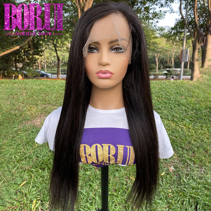Wholesale Vendor Straight wave 13x4 Transparent Lace Frontal Wig Unprocessed Virgin Human Hair Wigs For Women
Wholesale Vendor Straight wave 13x4 Transparent Lace Frontal Wig Unprocessed Virgin Human Hair Wigs For Women