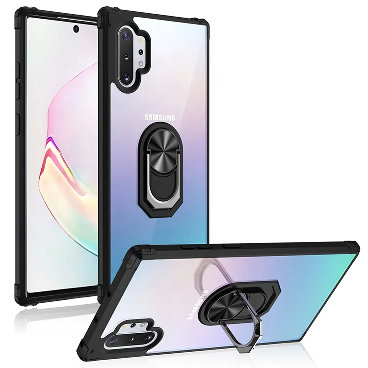 Clear Back Cover Shockproof Ring Holder Car Magnet Phone Case For Samsung galaxy note 10, Multi-color, can be customized
Clear Back Cover Shockproof Ring Holder Car Magnet Phone Case For Samsung galaxy note 10, Multi-color, can be customized
