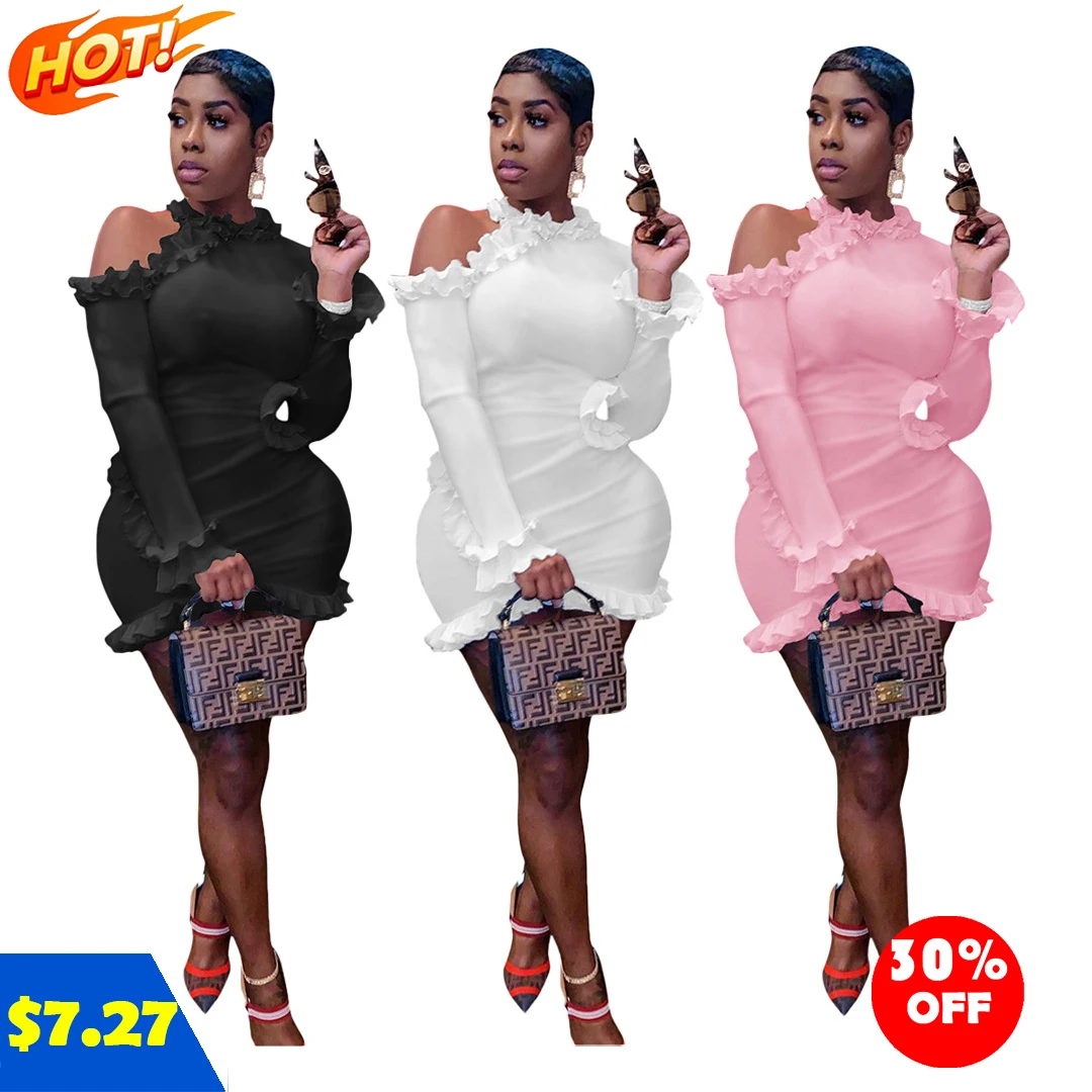 fall 2021 women clothes Fashionable long sleeve dress in solid color sexy nighclub style women clothing, As picture
fall 2021 women clothes Fashionable long sleeve dress in solid color sexy nighclub style women clothing, As picture