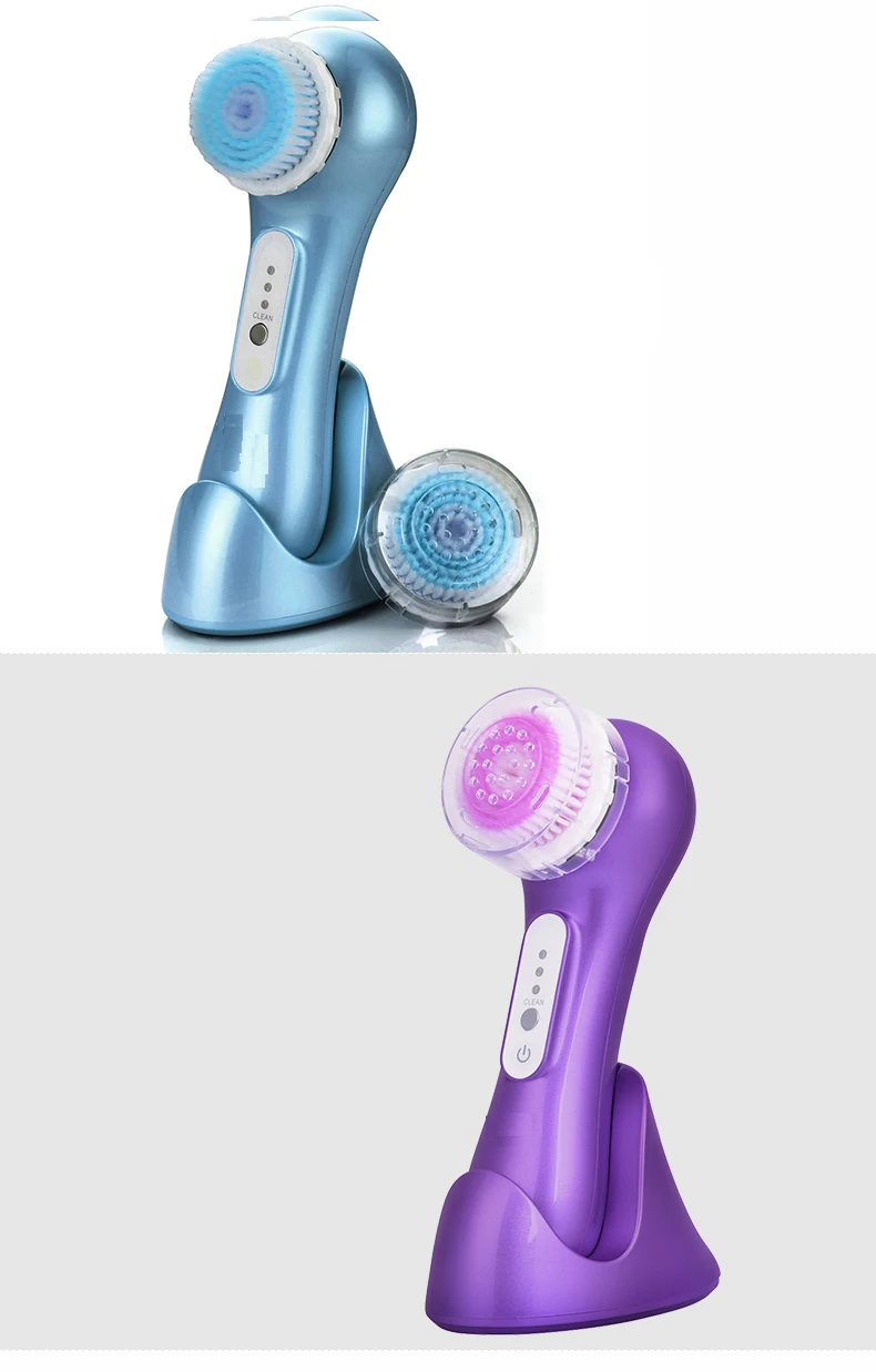 Beauty Care Massage Multifunction Electric Facial Cleansing Brush, Skin Care Face Massager