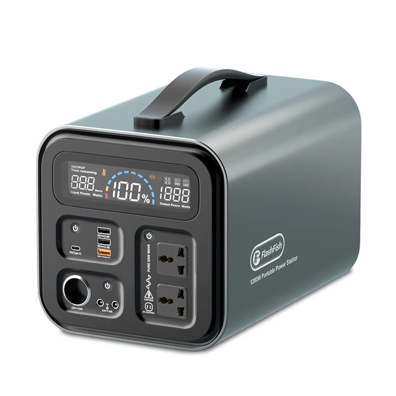 Portable Power Station 1200W Outdoor Battery Portable Emergency Energy Storage Power Bank 1200W Portable Power Stations
Portable Power Station 1200W Outdoor Battery Portable Emergency Energy Storage Power Bank 1200W Portable Power Stations