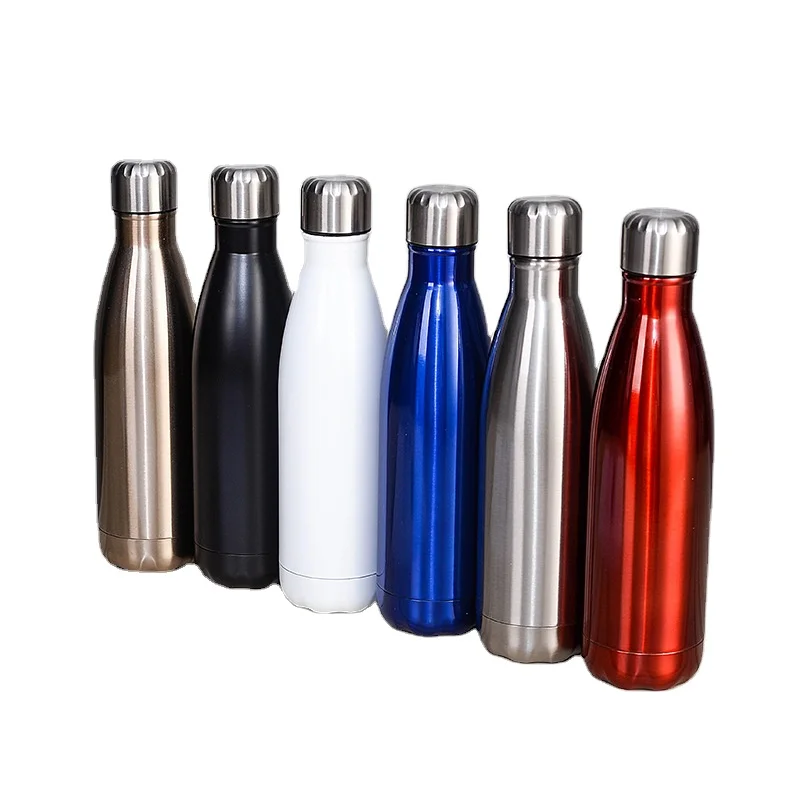 Hot Double-Wall Stainless Steel Water Bottle Insulated Vacuum Flask For Sport Gift Custom Logo Coke bottle Luxury Water Bottles, 12 styles 
Hot Double-Wall Stainless Steel Water Bottle Insulated Vacuum Flask For Sport Gift Custom Logo Coke bottle Luxury Water Bottles, 12 styles