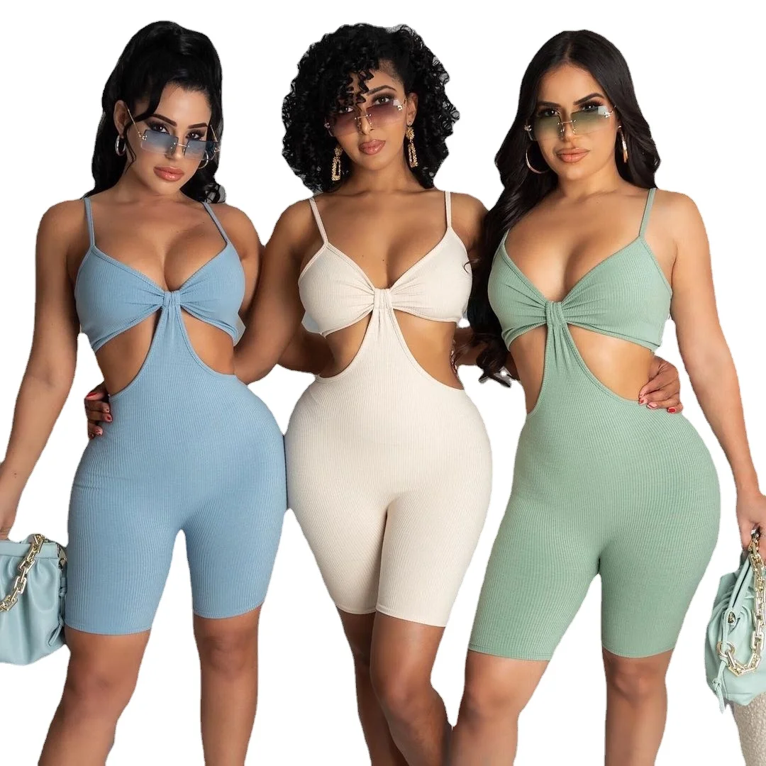 2021 Summer Women Hollow Out One Piece Clothing Solid Colors Jumpsuits Ladies Bodysuits Halter Casual Jumpsuits And Rompers, Brown, blue, beige
2021 Summer Women Hollow Out One Piece Clothing Solid Colors Jumpsuits Ladies Bodysuits Halter Casual Jumpsuits And Rompers, Brown, blue, beige
