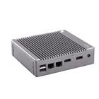OEM industrial 2 erthenet ports Dual display small size fanless Mini pc Intel