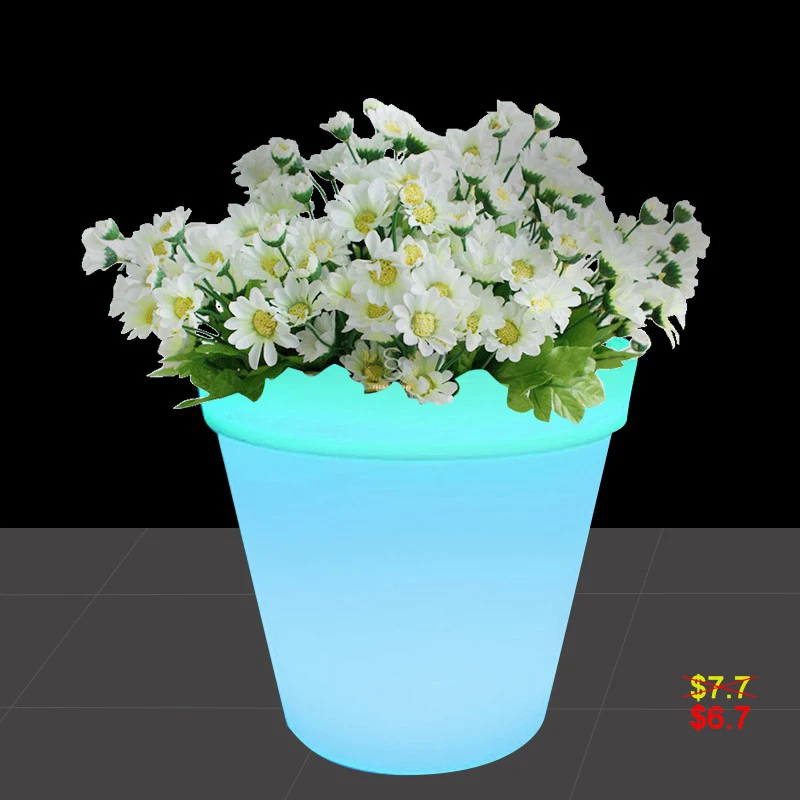 2020 Amazon hot seller LED bonsai pots light up led flower pot decoration indoor colorful plastic led light flower pot, Rgb+w
2020 Amazon hot seller LED bonsai pots light up led flower pot decoration indoor colorful plastic led light flower pot, Rgb+w