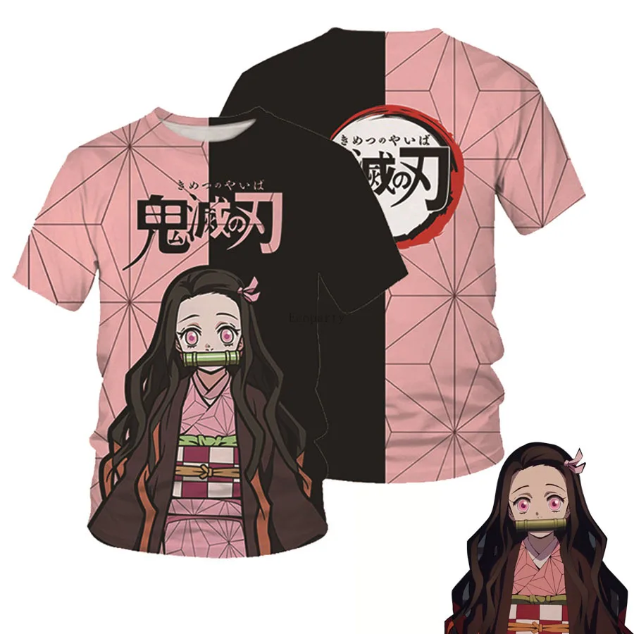 Cosplay Anime Demon Slayer Kamado Nezuko 3D Print graphic T-Shirt Top O Neck Short Sleeve T Shirt Casual Shirt for Adults Kids, Picture shows
Cosplay Anime Demon Slayer Kamado Nezuko 3D Print graphic T-Shirt Top O Neck Short Sleeve T Shirt Casual Shirt for Adults Kids, Picture shows