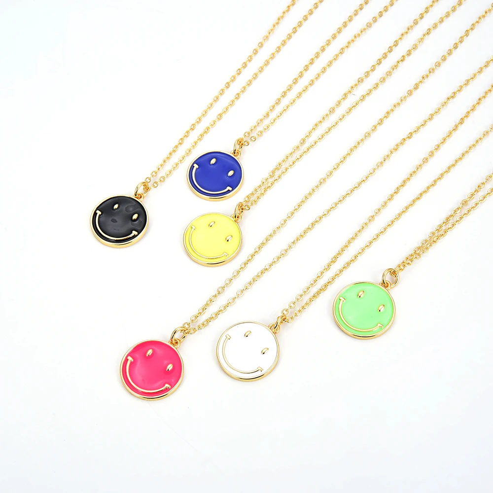 Fun2bead wholesale original smiley vintage personalized classic minimalist girls gold plated alloy copper metal mixed necklace, Gold color
Fun2bead wholesale original smiley vintage personalized classic minimalist girls gold plated alloy copper metal mixed necklace, Gold color