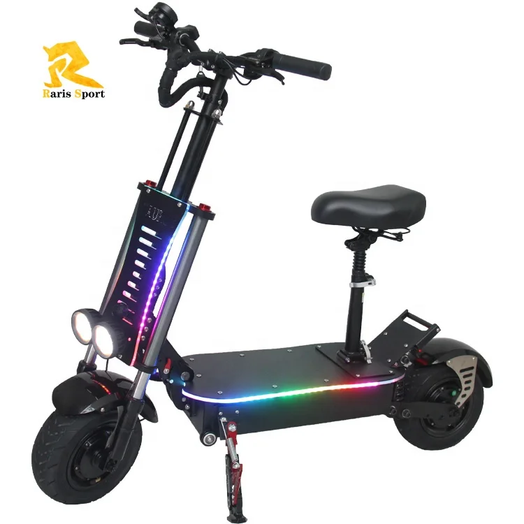 2021 New Design 90Kmh 11Inch 4800W Dual Motor 60Km Long Range Offroad Electric Scooter With Seat 
2021 New Design 90Kmh 11Inch 4800W Dual Motor 60Km Long Range Offroad Electric Scooter With Seat