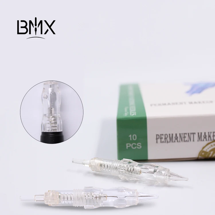 Sterilized Permanent Makeup Cartridge Needles Screw Thread Tattoo Needle for Permanent Makeup Machine, Transparent
Sterilized Permanent Makeup Cartridge Needles Screw Thread Tattoo Needle for Permanent Makeup Machine, Transparent