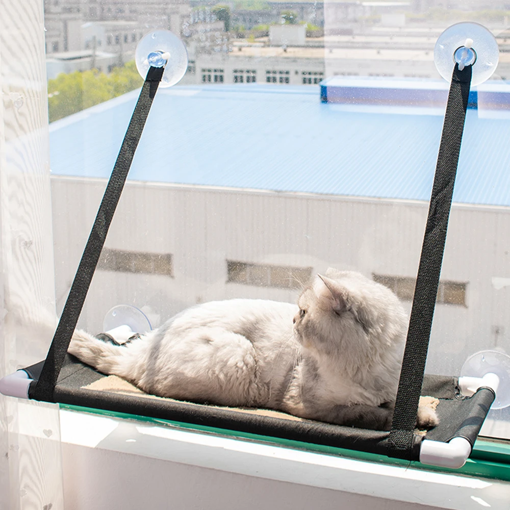 Safety sucker saves space cat hammock sunbathing window sill cat hammock leisure nap cat window hammock
Safety sucker saves space cat hammock sunbathing window sill cat hammock leisure nap cat window hammock