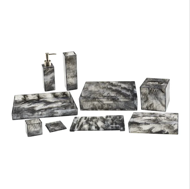 2021 new acrylic tray tissue box soap dish bathroom accessories sets hospitality hotel acrylic products
2021 new acrylic tray tissue box soap dish bathroom accessories sets hospitality hotel acrylic products