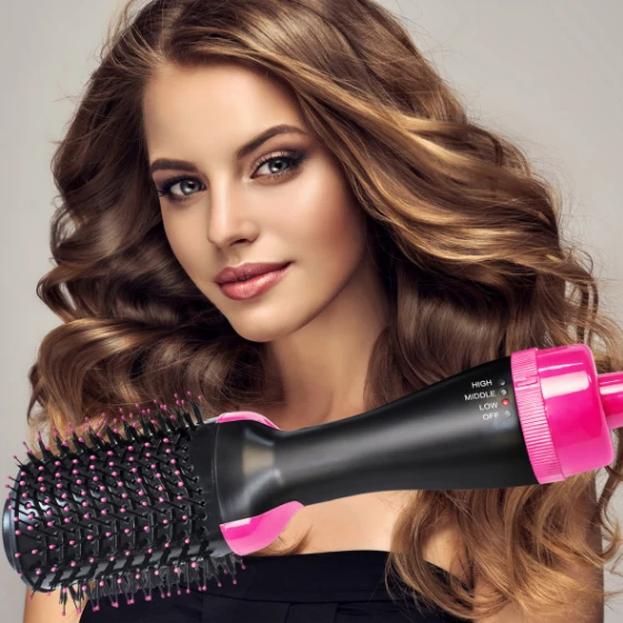 New Design Styler Multi-functional 4 In 1 Hair Straightening Brush Electric Hot Air Brush Portable Hair Dryer Brush
New Design Styler Multi-functional 4 In 1 Hair Straightening Brush Electric Hot Air Brush Portable Hair Dryer Brush