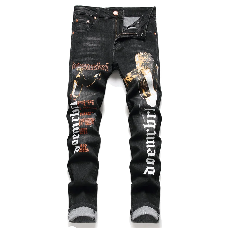 AIPA Oem Odm High Quality Custom Mans Denim Printed Straight Trousers Jeans, Customized color
AIPA Oem Odm High Quality Custom Mans Denim Printed Straight Trousers Jeans, Customized color