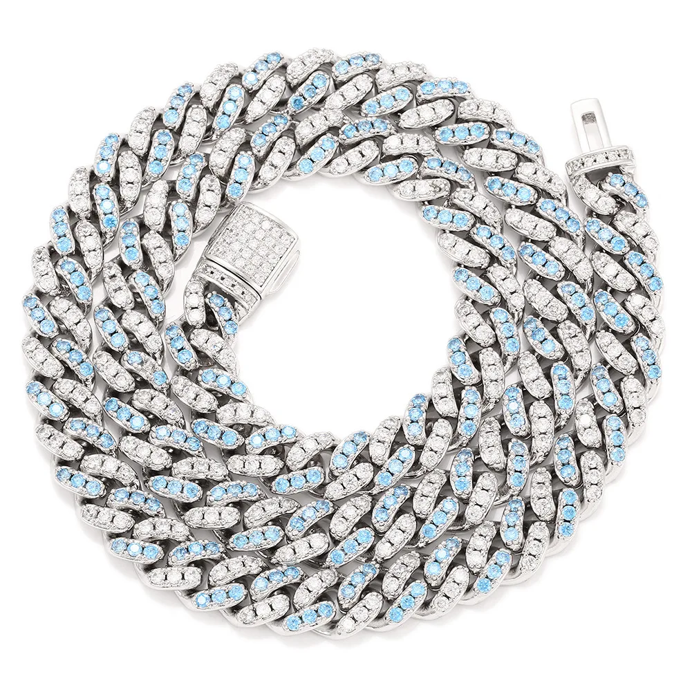 8mm Iced Out Cuban Chain Bling Necklace Rhinestone Golden Miami Cuban Link Chain For Women Men's Hip Hop Jewelry Gifts Factory
8mm Iced Out Cuban Chain Bling Necklace Rhinestone Golden Miami Cuban Link Chain For Women Men's Hip Hop Jewelry Gifts Factory