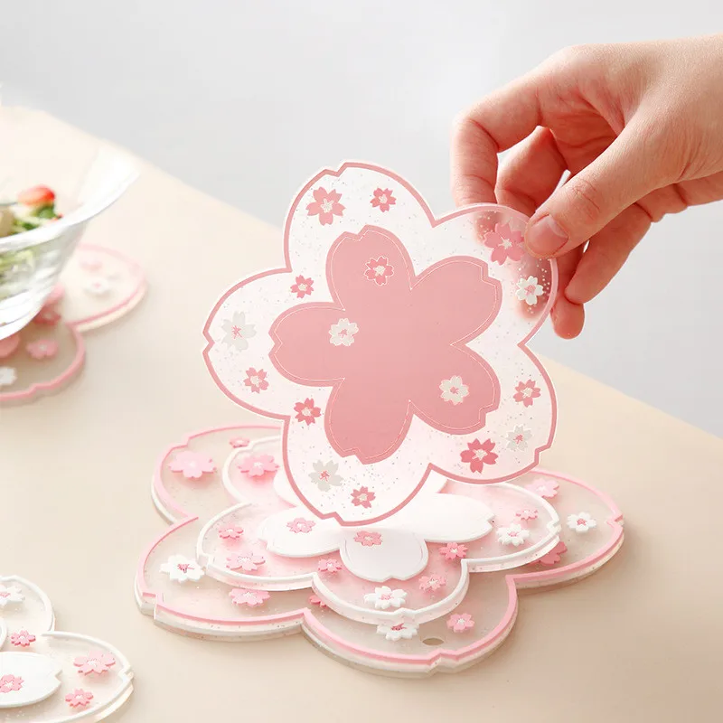 Cherry Blossom Heat Insulation Table Mat Anti-skid Tea Cup Milk Mug Coffee Cup Coaster
Cherry Blossom Heat Insulation Table Mat Anti-skid Tea Cup Milk Mug Coffee Cup Coaster