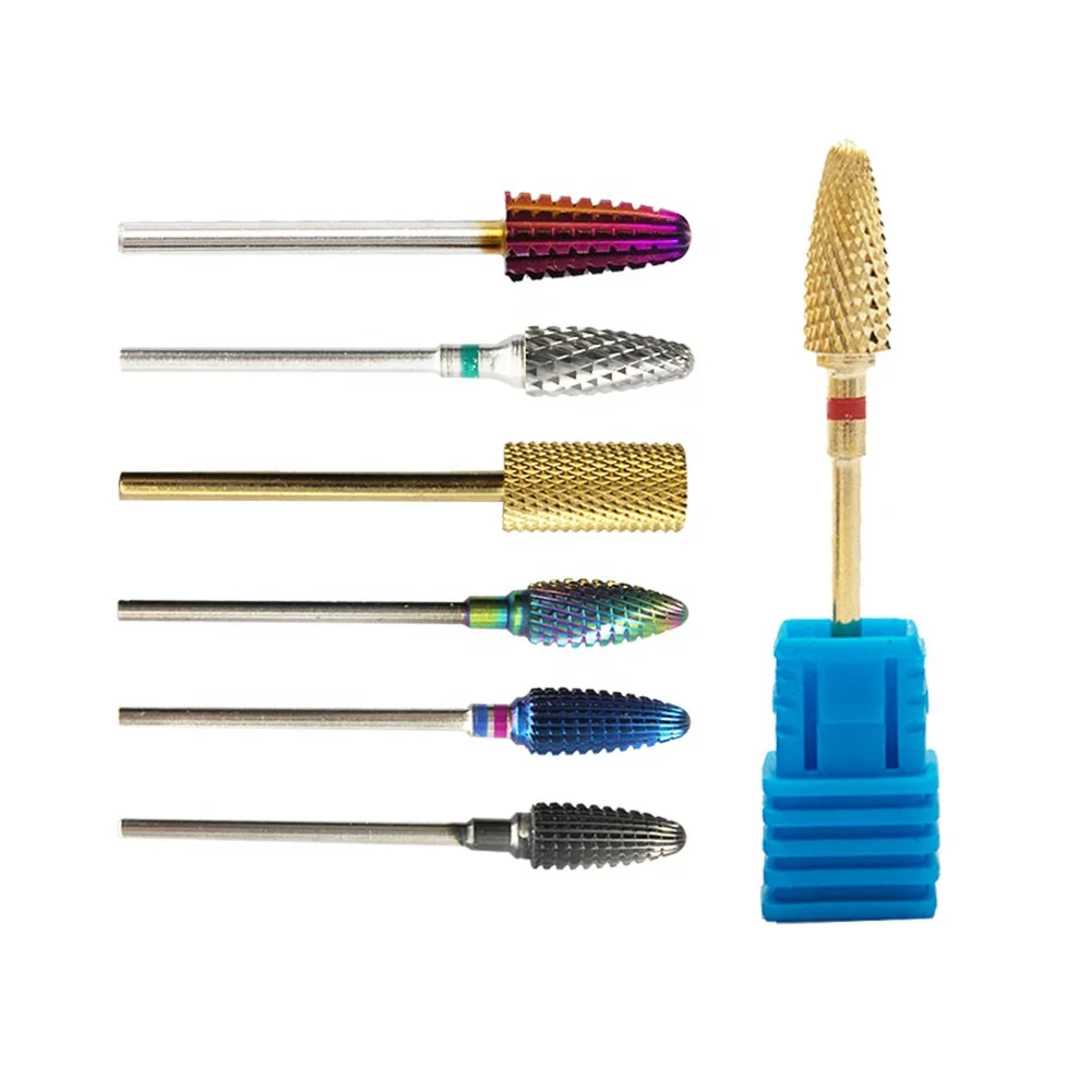 Nail drill bits set acrylic carbide metal nail tool drill bit manicure, Black.purple.silver.colours
Nail drill bits set acrylic carbide metal nail tool drill bit manicure, Black.purple.silver.colours