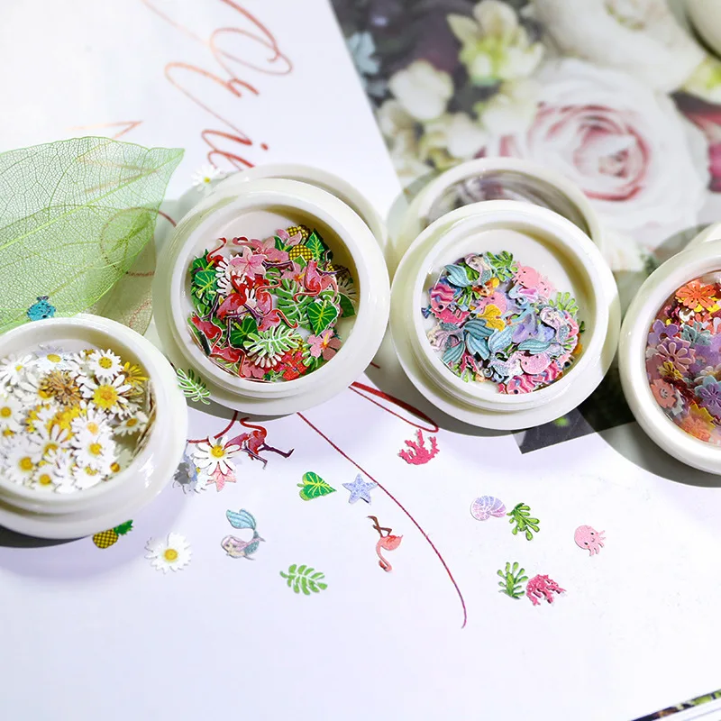 Holographic Glitter Patch Art Nail Daisy Diy Mix Color Rose Flower Sequins Polish, Picture 
Holographic Glitter Patch Art Nail Daisy Diy Mix Color Rose Flower Sequins Polish, Picture
