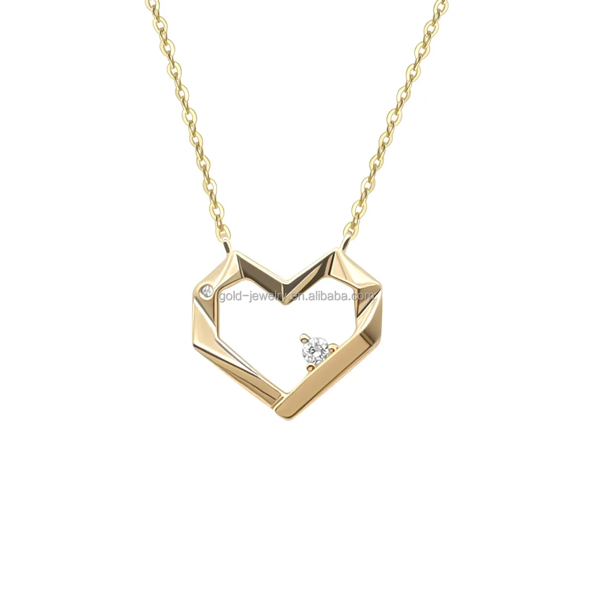 AU750 18K Natural Diamond Necklaces Fine Jewelry Heart Shape Necklace Classic Design Gold Necklaces Jewelry Set
AU750 18K Natural Diamond Necklaces Fine Jewelry Heart Shape Necklace Classic Design Gold Necklaces Jewelry Set