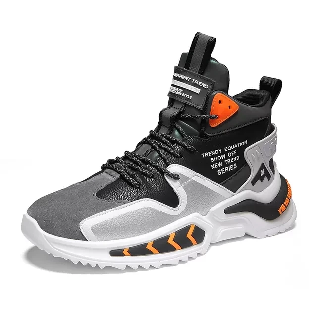 Factory hot 2021 spring autumn fashion shoes men's casual sports shoes basketball style sports shoes sneakers, Black orange 
Factory hot 2021 spring autumn fashion shoes men's casual sports shoes basketball style sports shoes sneakers, Black orange