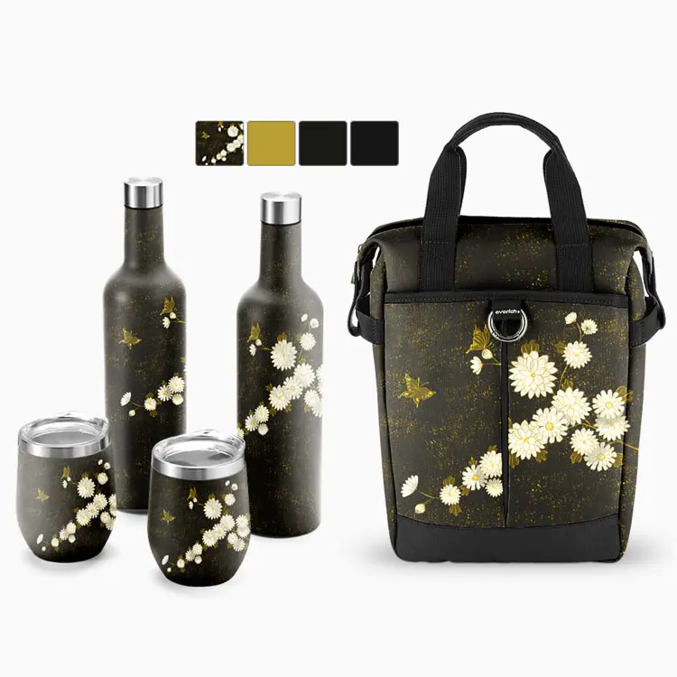 Sublimation Gift Set Insulated Stainless Steel Wine Bottles and Wine Tumbler with Straw Lid, Multi color
Sublimation Gift Set Insulated Stainless Steel Wine Bottles and Wine Tumbler with Straw Lid, Multi color