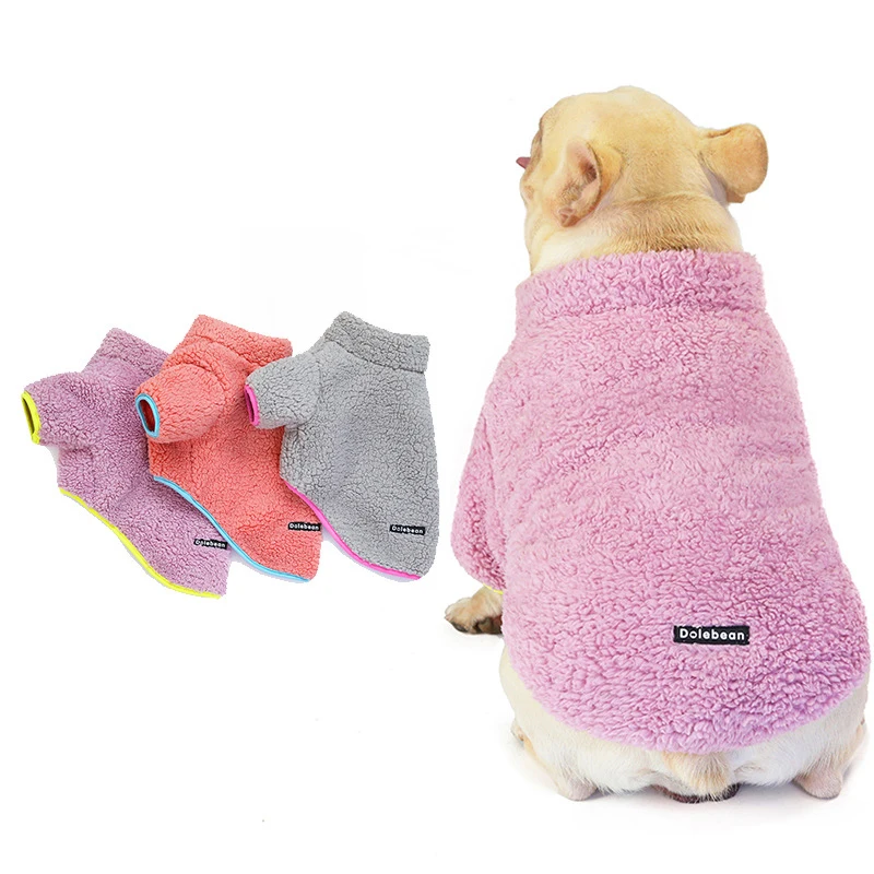 2020 New Arrival Pet Clothes Autumn Winter French bulldogs Clothes High Collar Zipper Thicken Warm Dog Clothes, Purple, gray, orange
2020 New Arrival Pet Clothes Autumn Winter French bulldogs Clothes High Collar Zipper Thicken Warm Dog Clothes, Purple, gray, orange