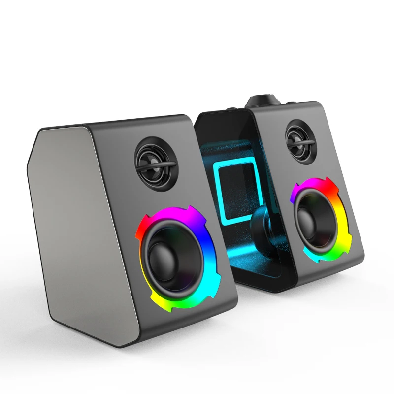 Top Sale Dual RGB Gaming Speaker with Transparent Surround Sound Active Speaker for Computer
Top Sale Dual RGB Gaming Speaker with Transparent Surround Sound Active Speaker for Computer