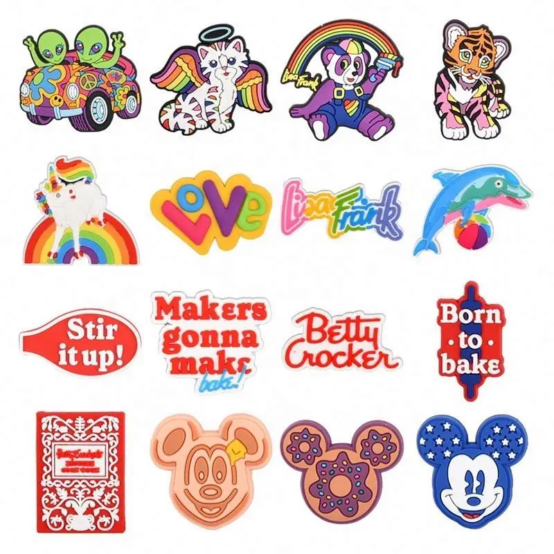 1pcs New Arrival Ana Lisa Frank Shoe Charm for Wristband Decoration Pig Cartoon Ice Cream and Burger Garden Shoe Buckle Fit Kids, Jewelry
1pcs New Arrival Ana Lisa Frank Shoe Charm for Wristband Decoration Pig Cartoon Ice Cream and Burger Garden Shoe Buckle Fit Kids, Jewelry