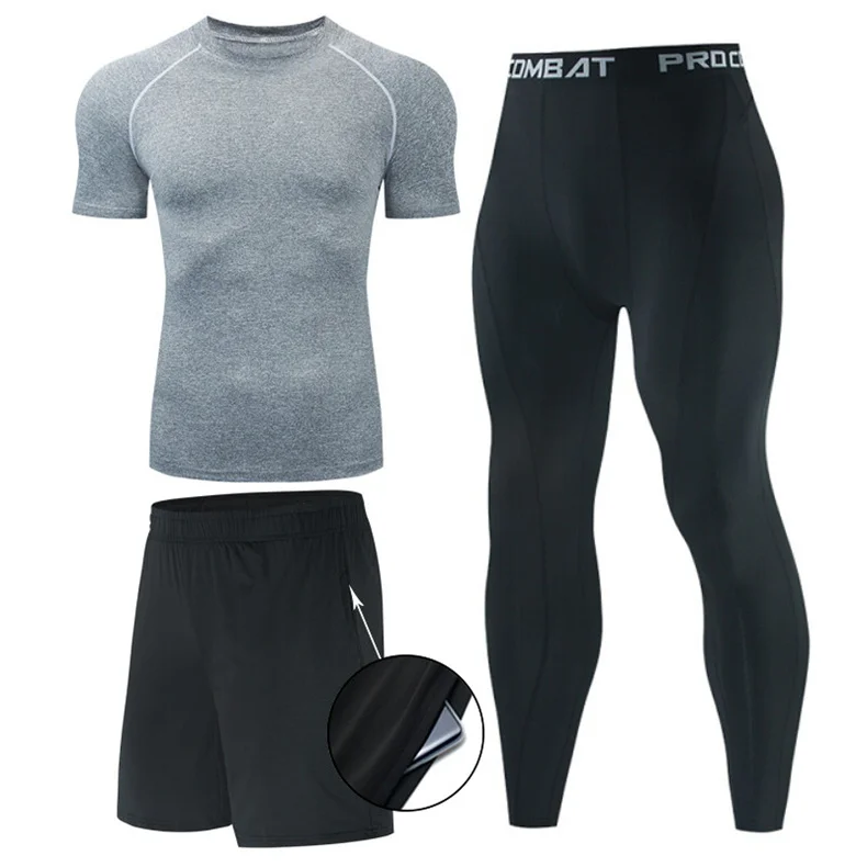 Spring Summer Outdoor Activities Three Pieces Fitness Quick Dry Exercise Training Wear Gym Suit Amazon Jogging Suits For Men
Spring Summer Outdoor Activities Three Pieces Fitness Quick Dry Exercise Training Wear Gym Suit Amazon Jogging Suits For Men