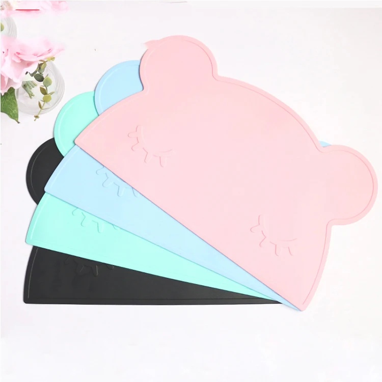 100% Food Grade Silicone Waterproof Placemat Silicone Foldable Kids Placemat Bear Placemat, Grey,white,pink,orange
100% Food Grade Silicone Waterproof Placemat Silicone Foldable Kids Placemat Bear Placemat, Grey,white,pink,orange