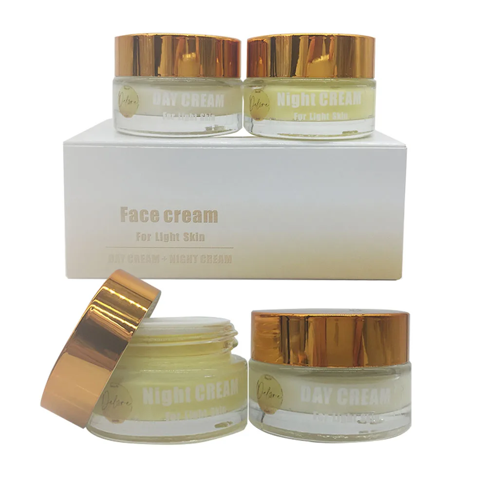 Skin Lightening Bleaching Face Cream 2 IN 1 Day & Night 25g+25g Cream For Dark Spot Removal With Moisturizing and Whitening
Skin Lightening Bleaching Face Cream 2 IN 1 Day & Night 25g+25g Cream For Dark Spot Removal With Moisturizing and Whitening