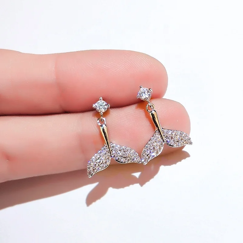New Silver Needle Dangle Earrings For Women Earrings Exquisite Trend Rhinestone Flower Earrings Fashion Jewelry Female
New Silver Needle Dangle Earrings For Women Earrings Exquisite Trend Rhinestone Flower Earrings Fashion Jewelry Female